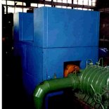 noise hood for small noise source - electric motor in heavy industry - after hood installation